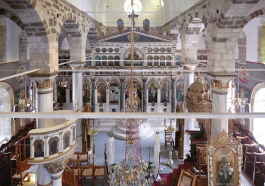 Στουρνάρας Φωτογραφία - Εκκλησιαστική Τέχνη - Εσωτερική άποψη από γυναικωνίτη