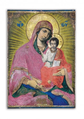 Στουρνάρας Φωτογραφία - Εκκλησιαστική Τέχνη - Παναγία βρεφοκρατούσα