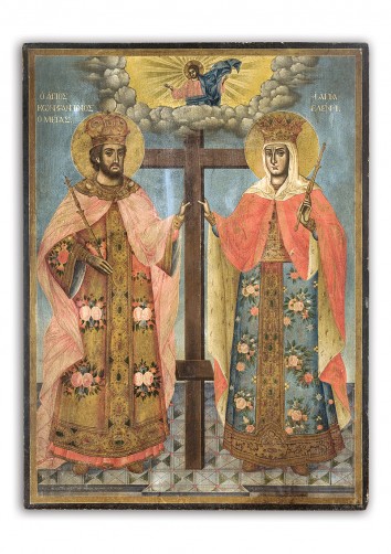 Στουρνάρας Φωτογραφία - Εκκλησιαστική Τέχνη - Άγιος Κωνσταντίνος και Αγία Ελένη