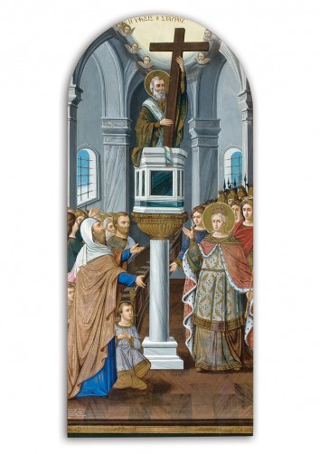 Στουρνάρας Φωτογραφία - Εκκλησιαστική Τέχνη - Ύψωση του Τιμίου Σταυρού